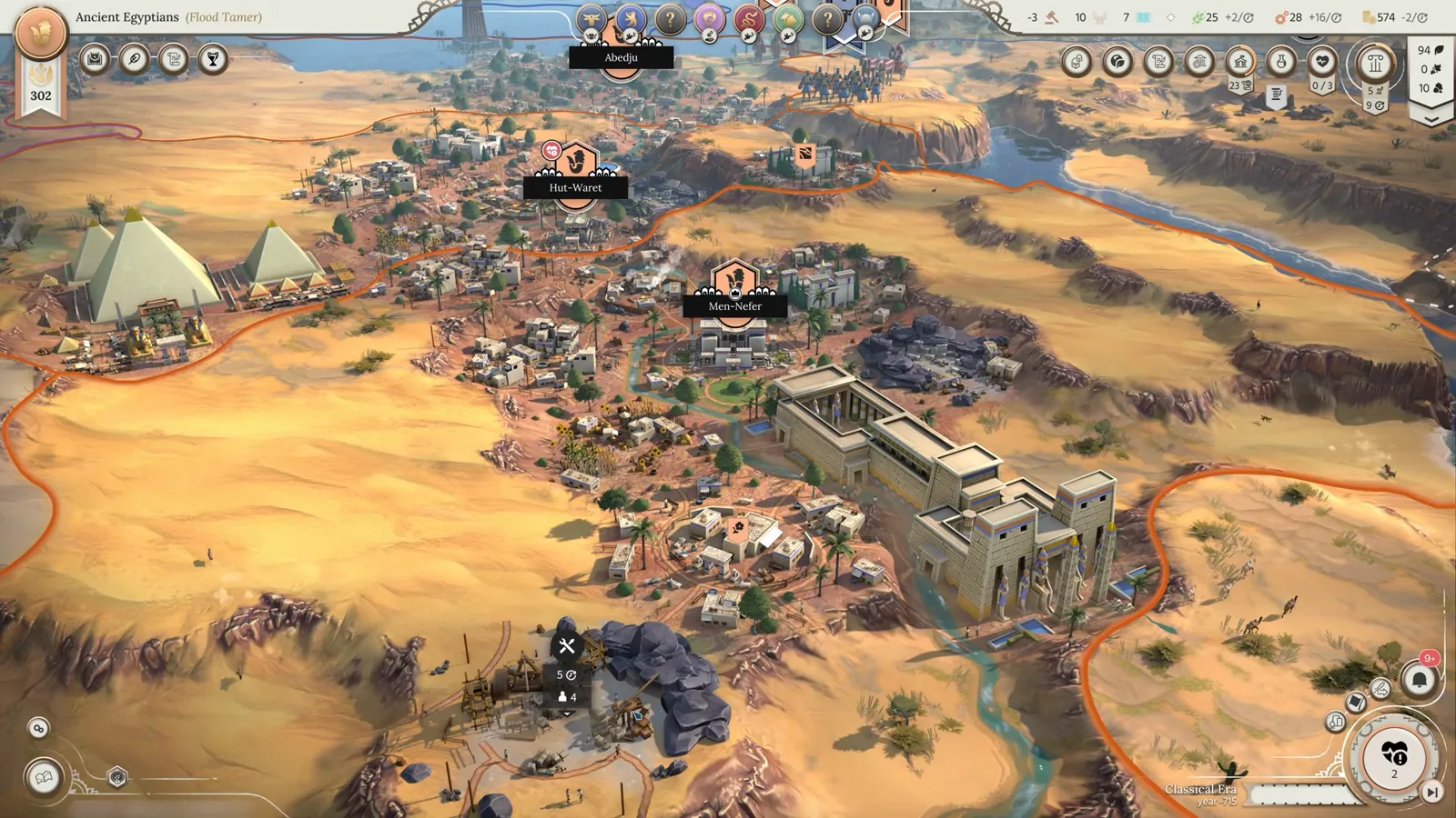 Humankind 2 Classical Era culture artwork triptych featuring Mediterranean, Steppe, and Near Eastern civilizations