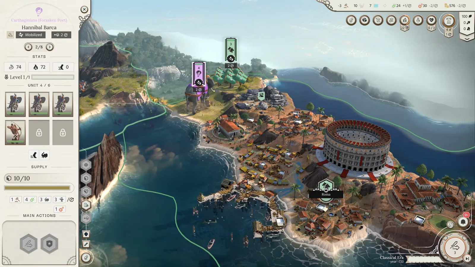 Humankind 2 — Historical Mode & Imperial City Panorama
